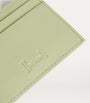 Green Leather Card Holder