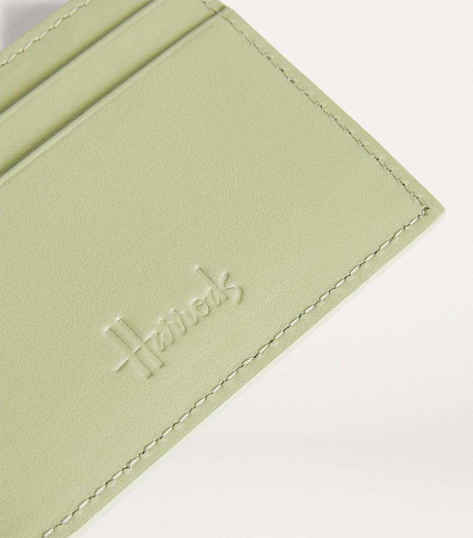 Green Leather Card Holder