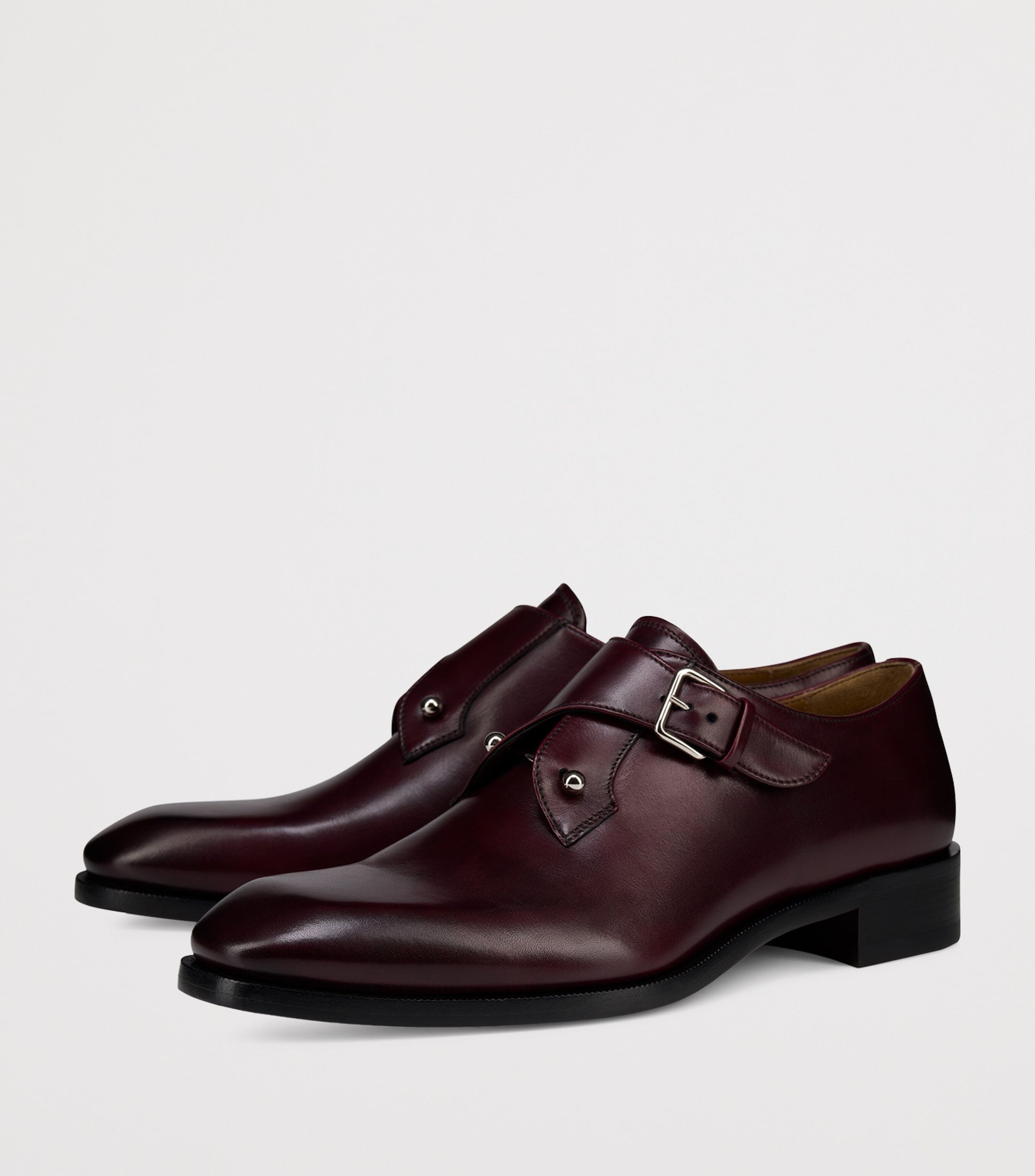 Chambelimonk Leather Monk Shoes