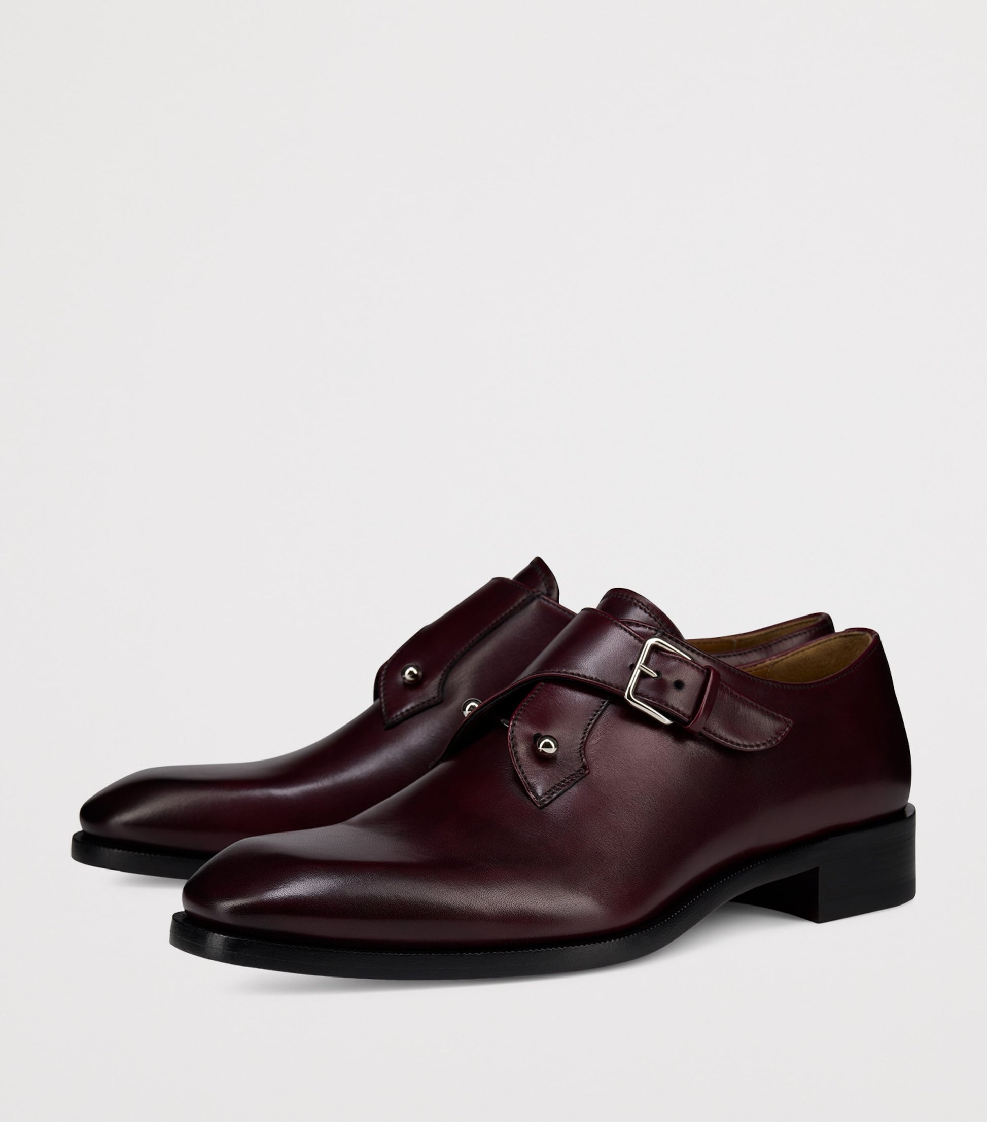 Chambelimonk Leather Monk Shoes