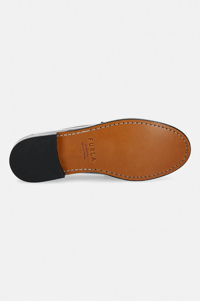 Кожени мокасини Furla College Loafer