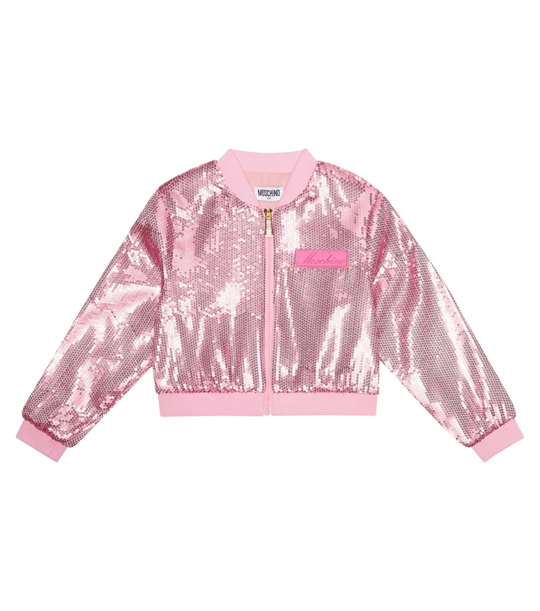 Moschino Kids - Sequined puffer jacket