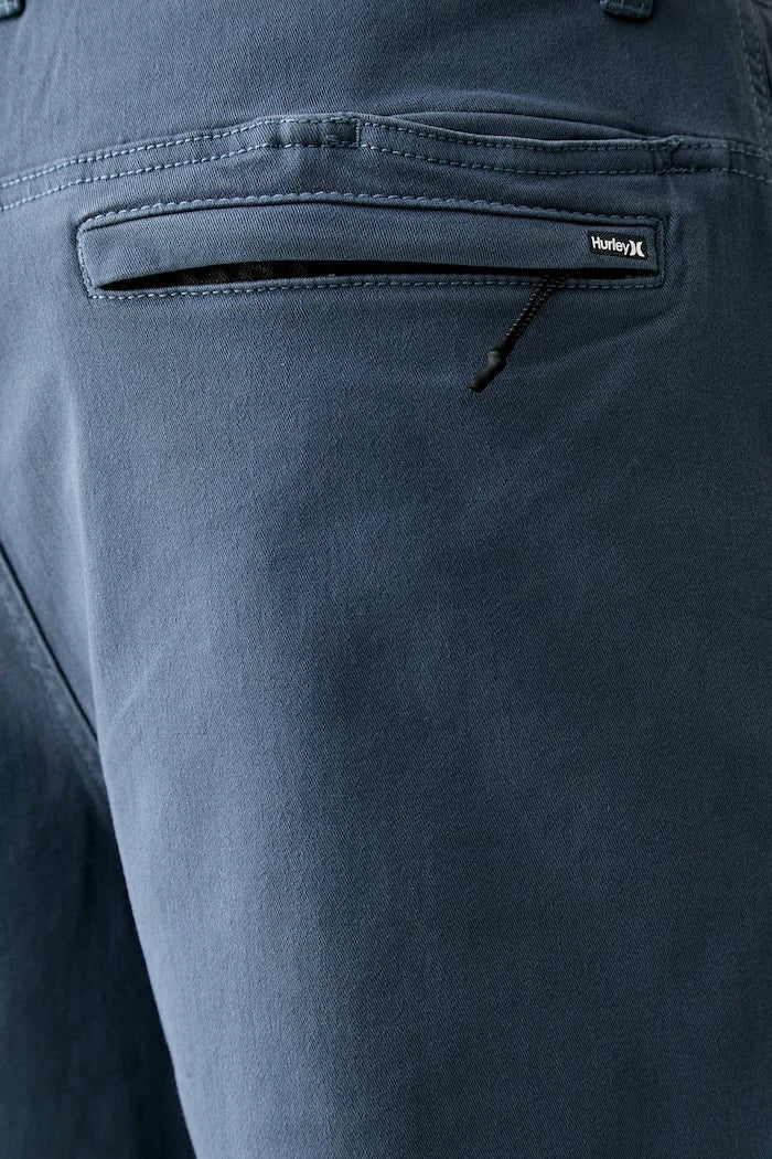 Hurley erkek pamuklu elastan chino kısa şort