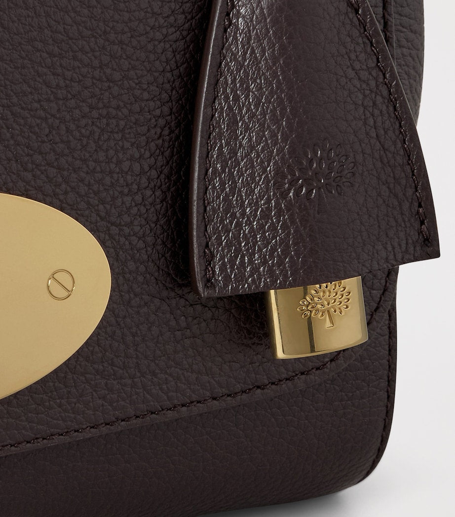 Mulberry Black Small Leather Lily Shoulder Bag