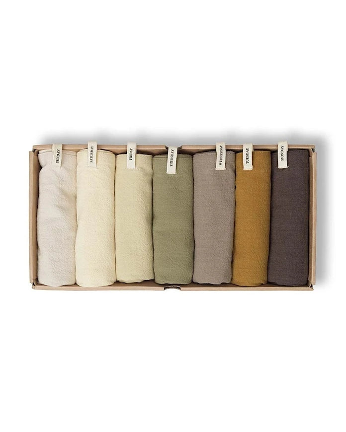 ferm LIVING Day Tea Towel 7’li Mutfak Havlusu Seti