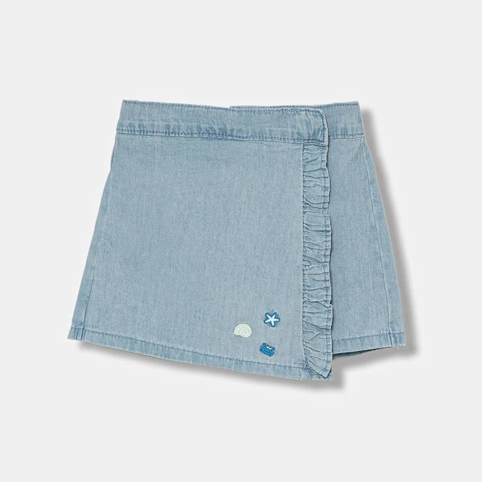 United Colors of Benetton Çocuklar İçin Denim Etek-Şort