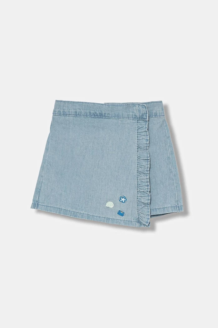 United Colors of Benetton Çocuklar İçin Denim Etek-Şort