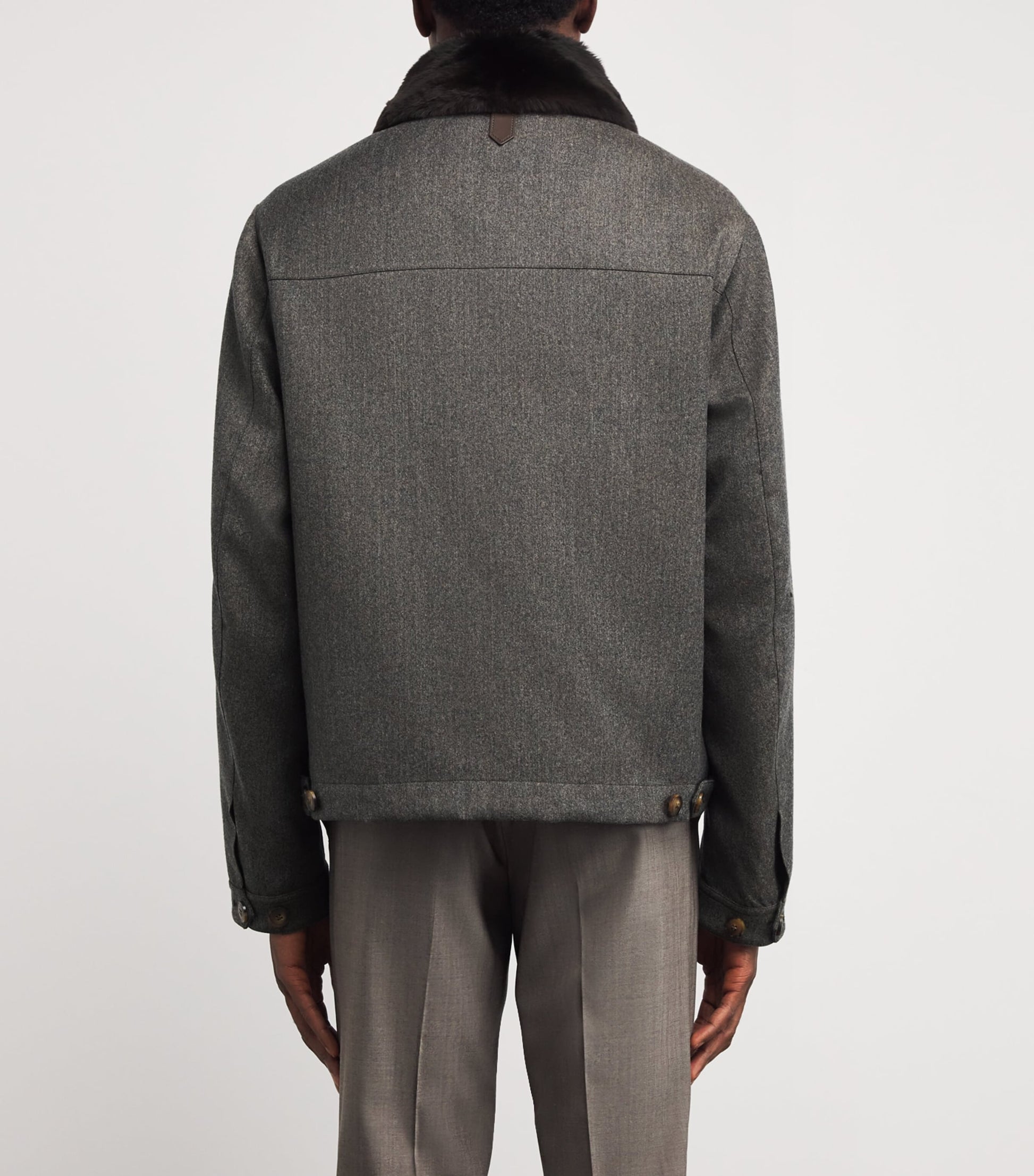 Canali Multi Fur-Collar Hybrid Jacket