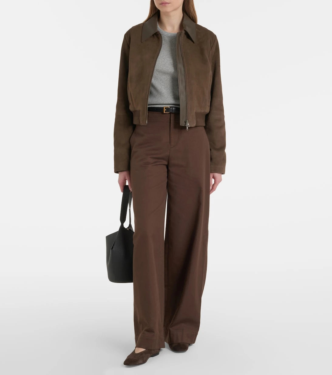 Vince - Suede blouson jacket
