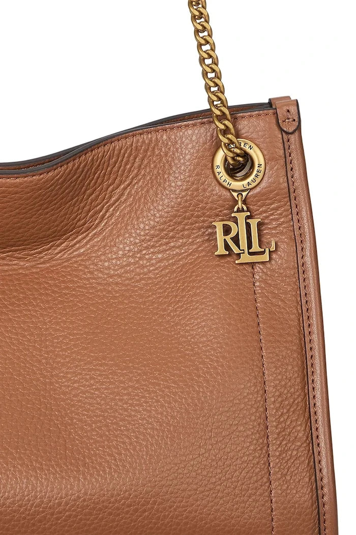 Кожена чанта Lauren Ralph Lauren