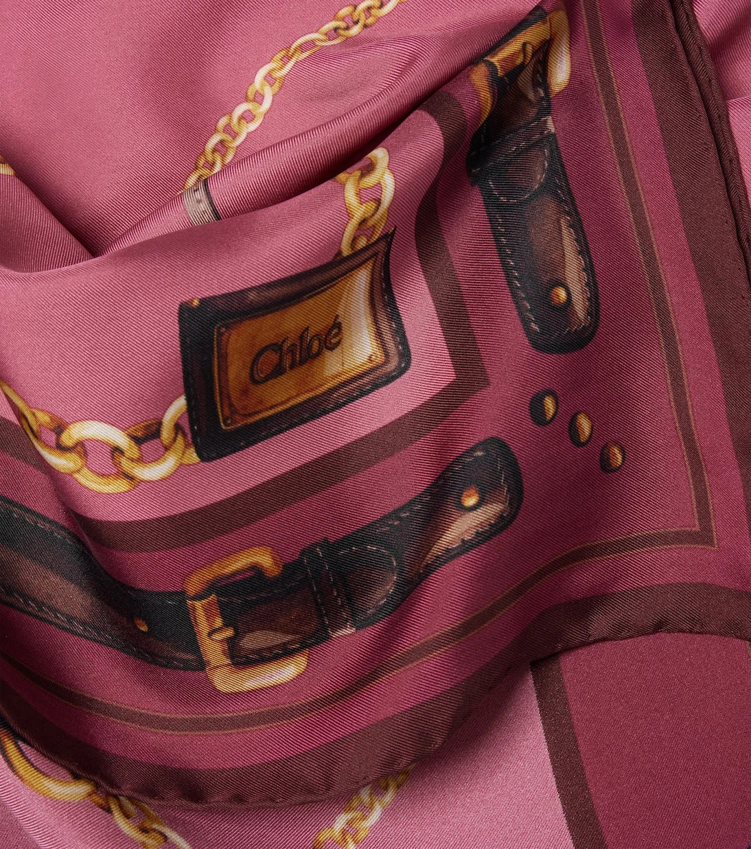 Chloé - Paddington silk scarf