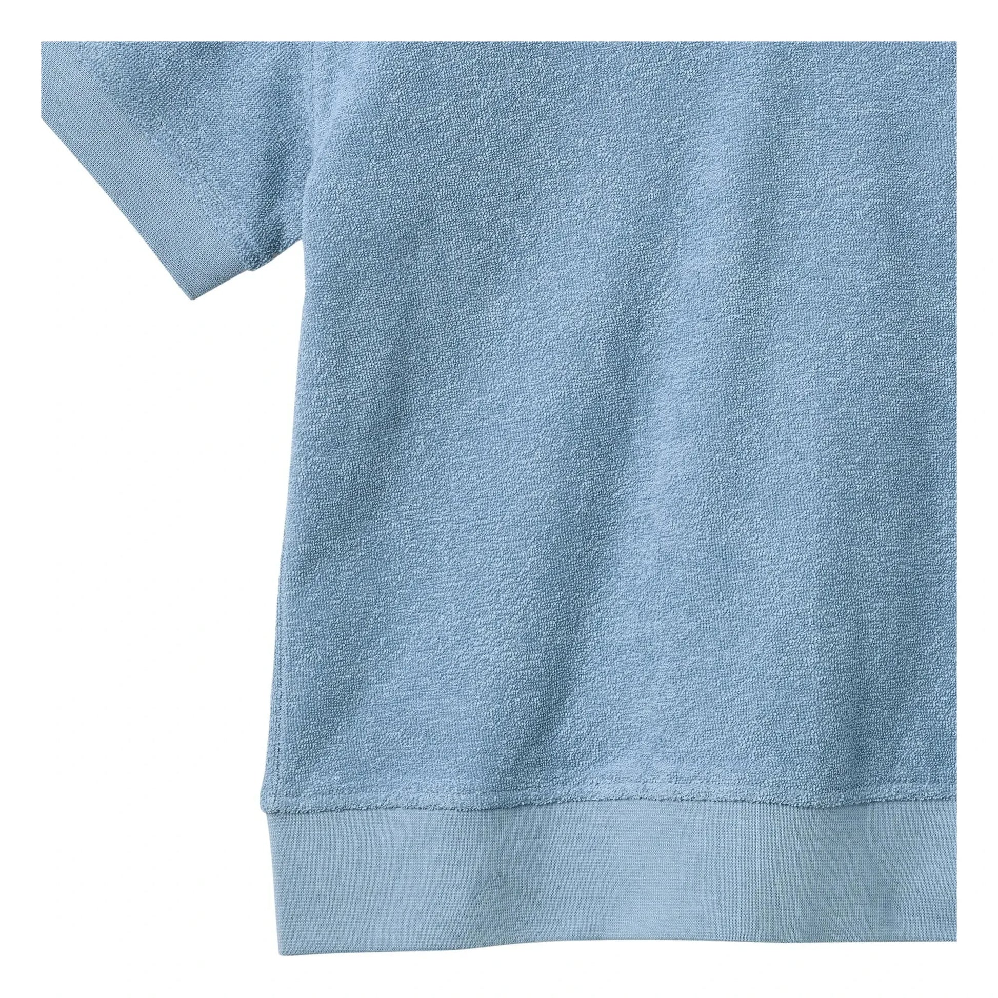 Wheat - Marlo organic cotton polo shirt | Light Blue