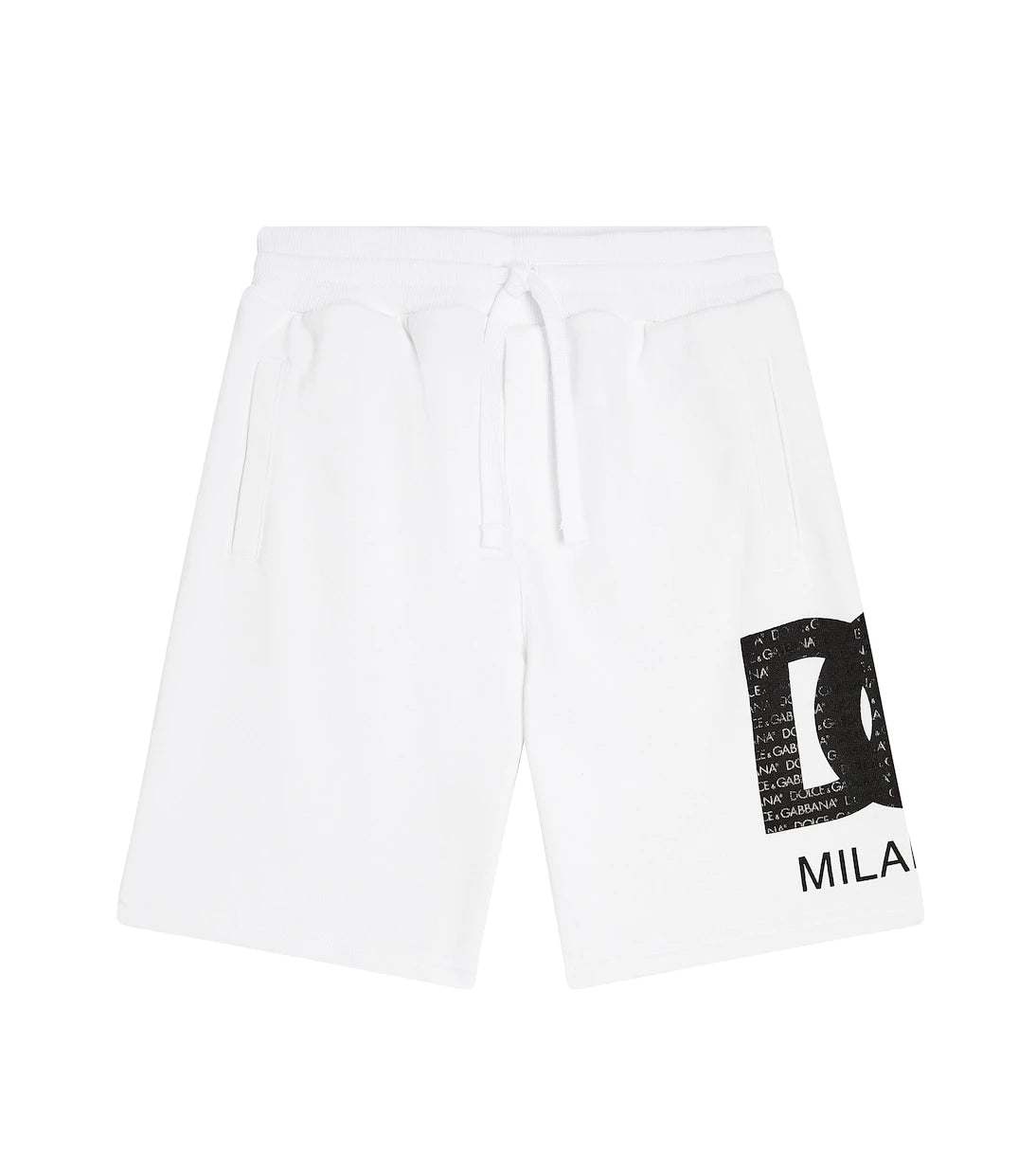 Dolce&Gabbana Kids - Logo cotton jersey shorts