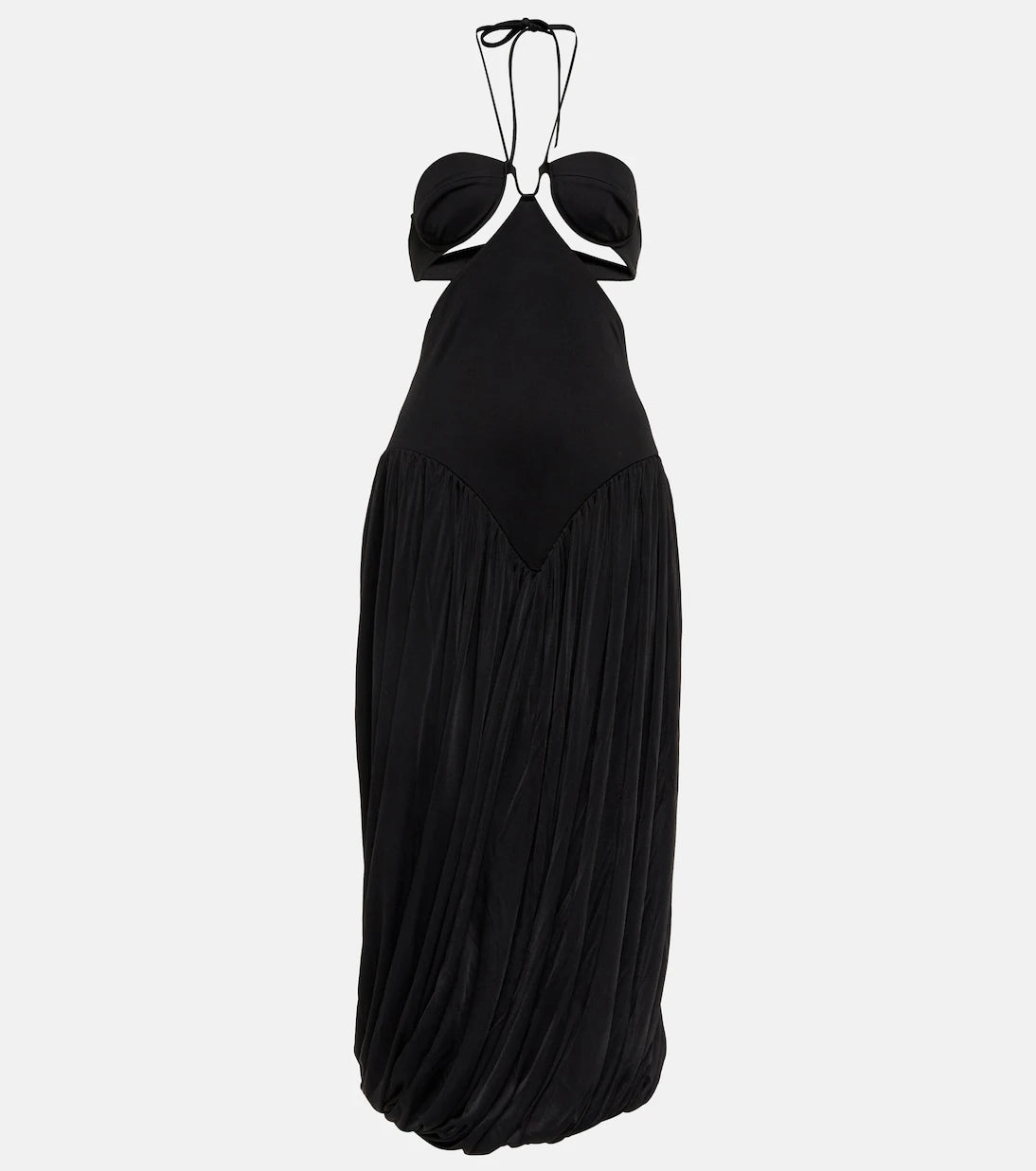 Stella McCartney - Cutout halterneck midi dress