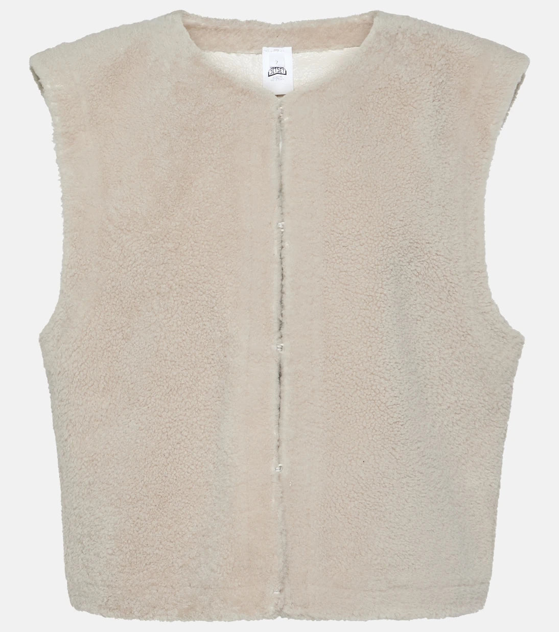 Jet Set - Sleeveless shearling vest