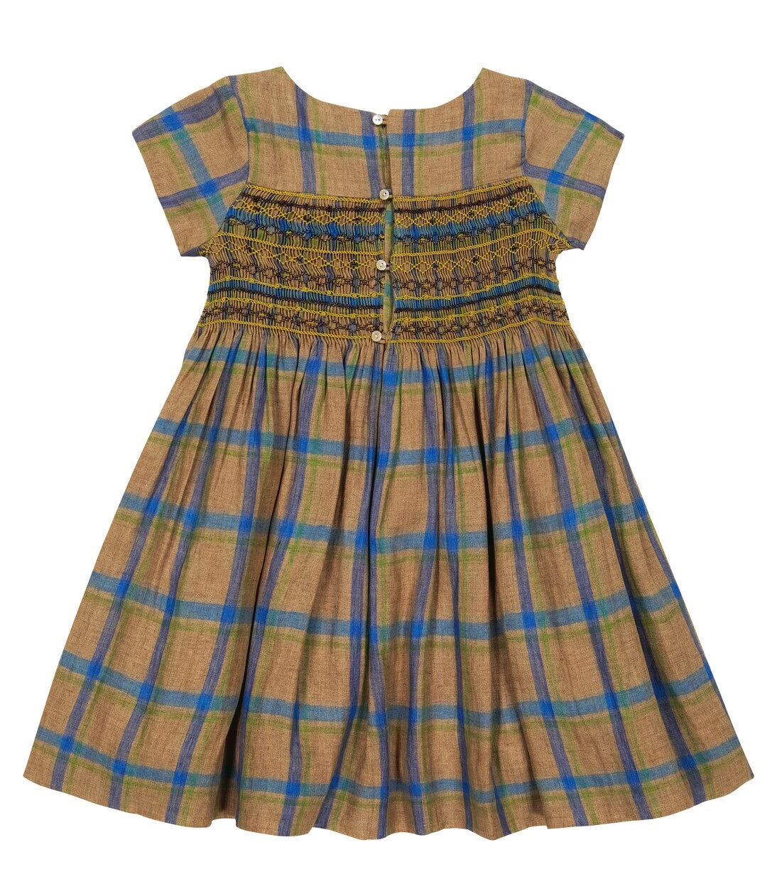 Bonpoint - Duchesse checked linen dress