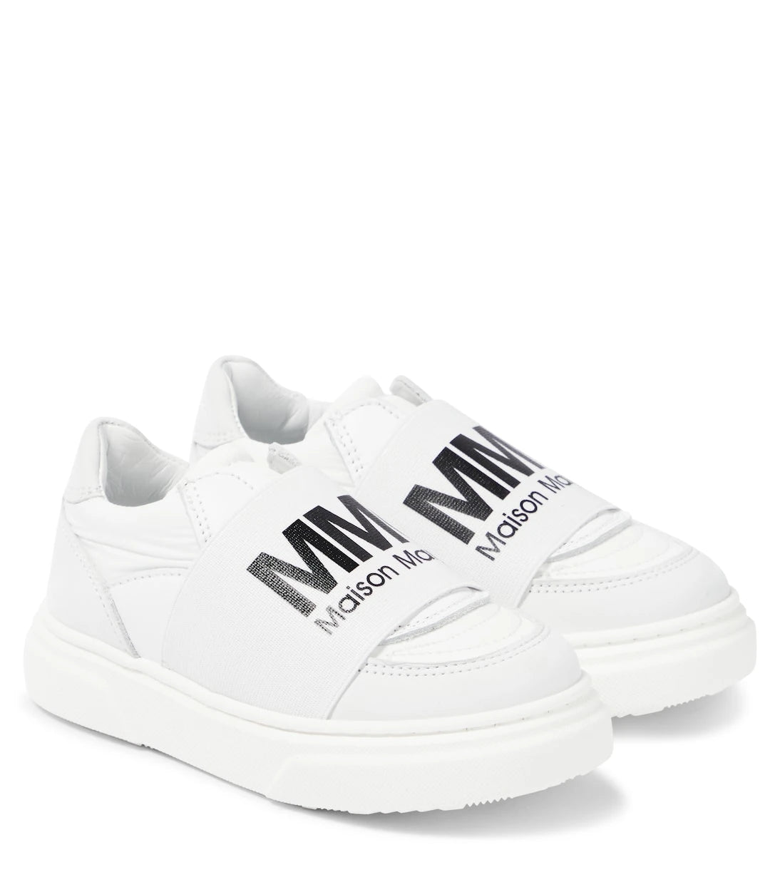 MM6 Maison Margiela Kids - Leather sneakers