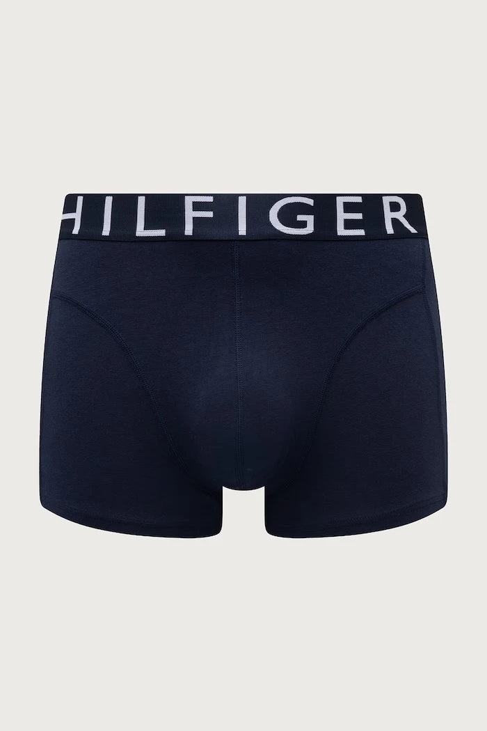 Tommy Hilfiger erkek pamuklu elastanlı dar boxer 3'lü