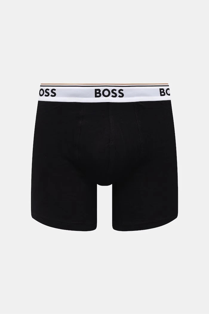 BOSS erkek pamuklu boxer BoxerBr 3P Power Des 3'lü set