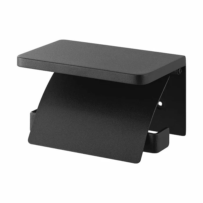 Yamazaki duvara monte paslanmaz çelik tuvalet kağıdı askısı 14 x 12 x 8,5 cm