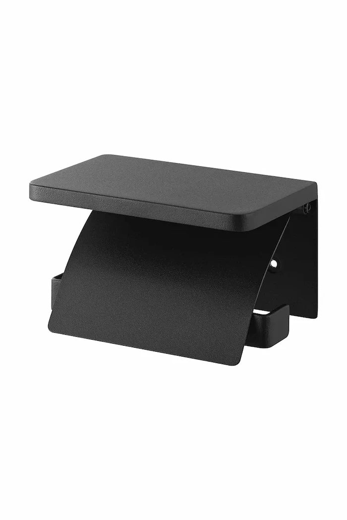 Yamazaki duvara monte paslanmaz çelik tuvalet kağıdı askısı 14 x 12 x 8,5 cm