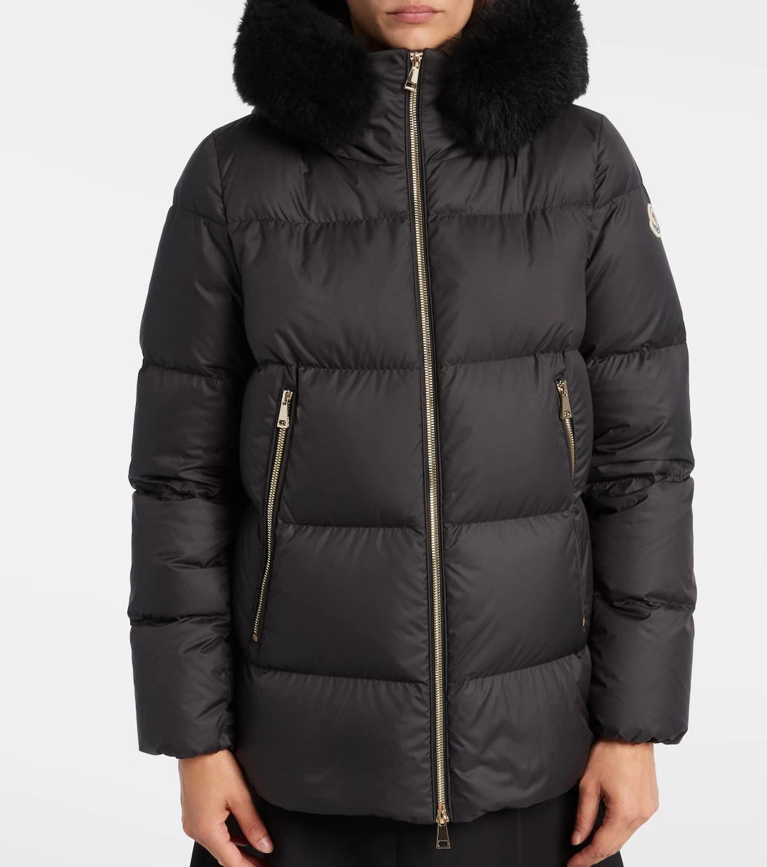 Moncler - Laichefur down jacket