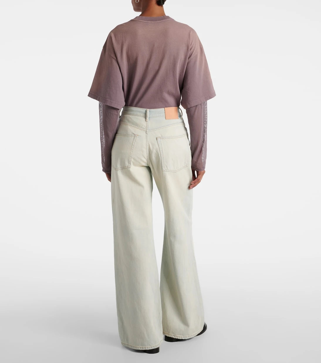 Acne Studios - Shorebreak cut-out straight jeans