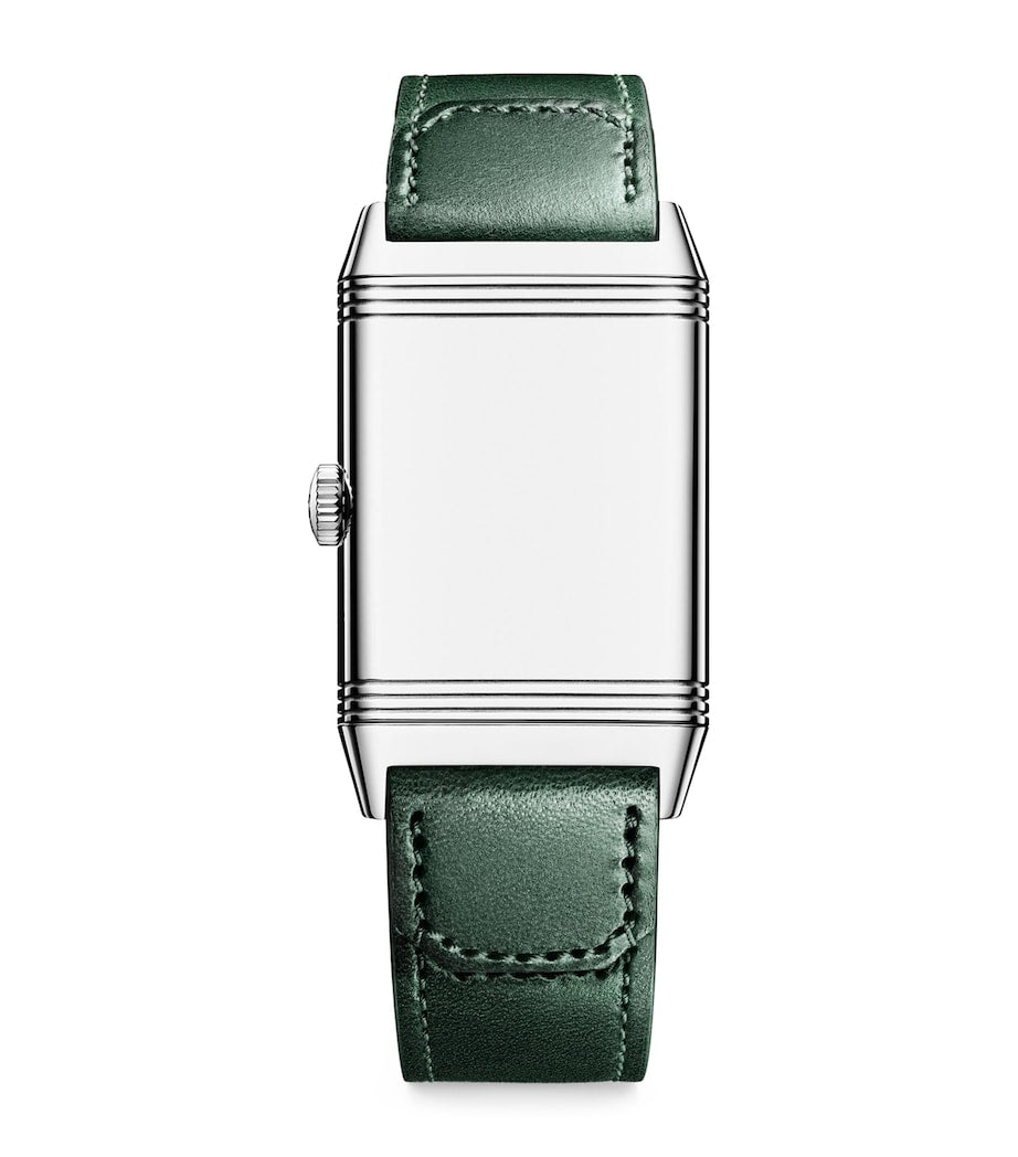 Stainless Steel Reverso Tribute Small Seconds Watch 27.4mm