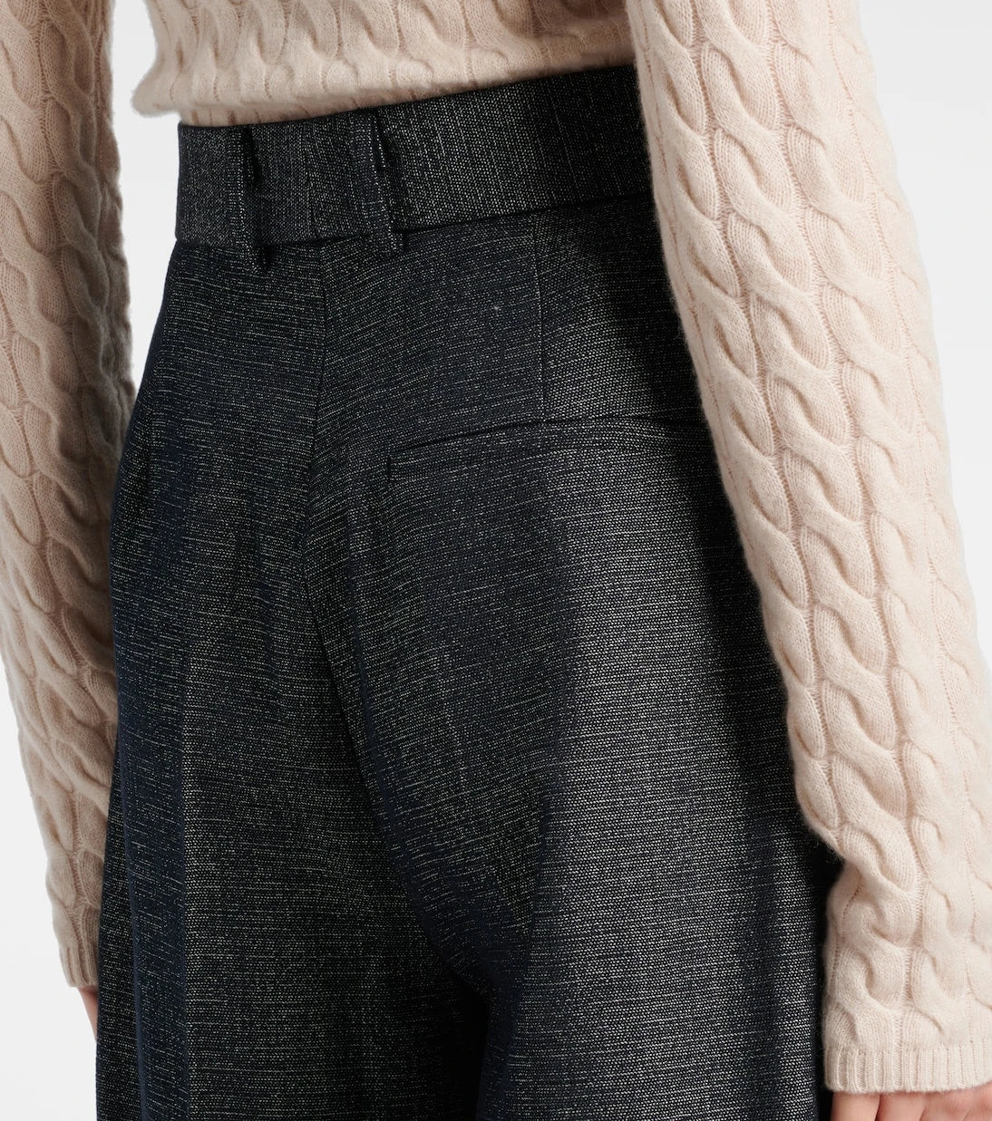 Altuzarra - Jess cotton and silk wide-leg pants