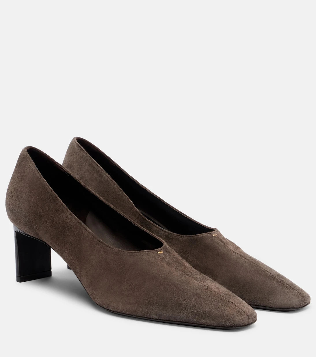 Khaite - Cecilia suede pumps