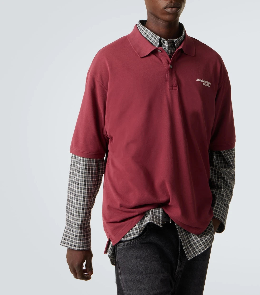 Acne Studios - Cotton piqué polo shirt