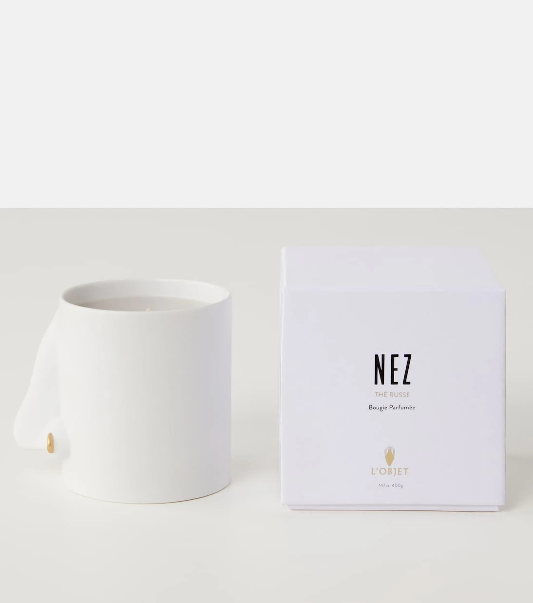 L'Objet - Nez porcelain scented candle