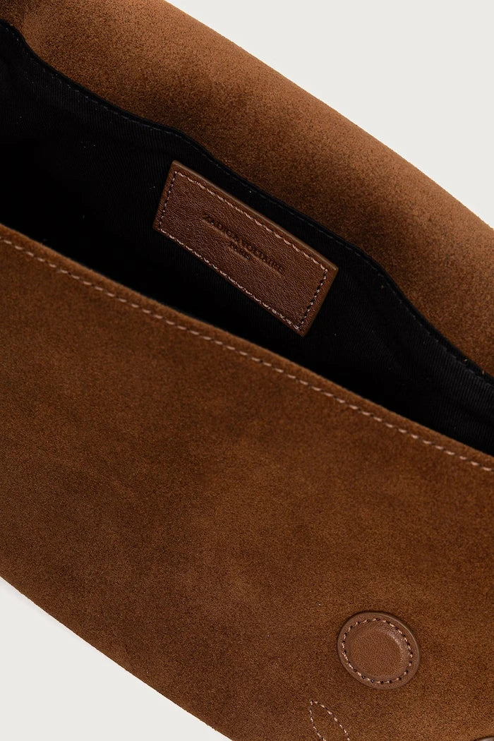 ROCKY süet kadın crossbody çanta
