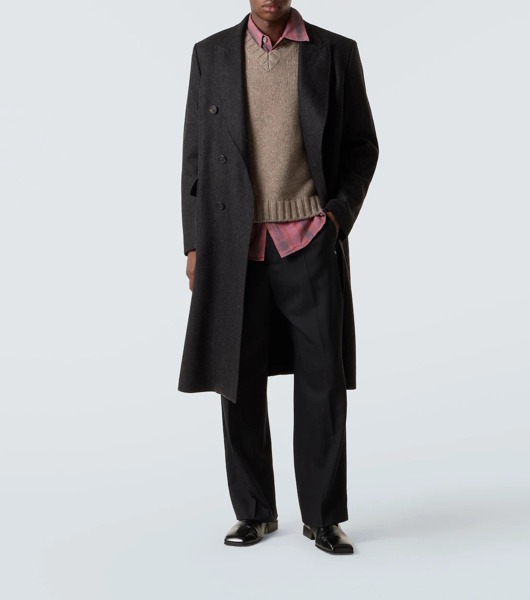 Our Legacy - Whale double-breasted wool-blend coat