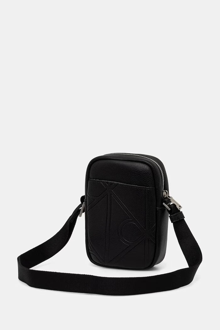 Calvin Klein erkek suni deri omuz çantası