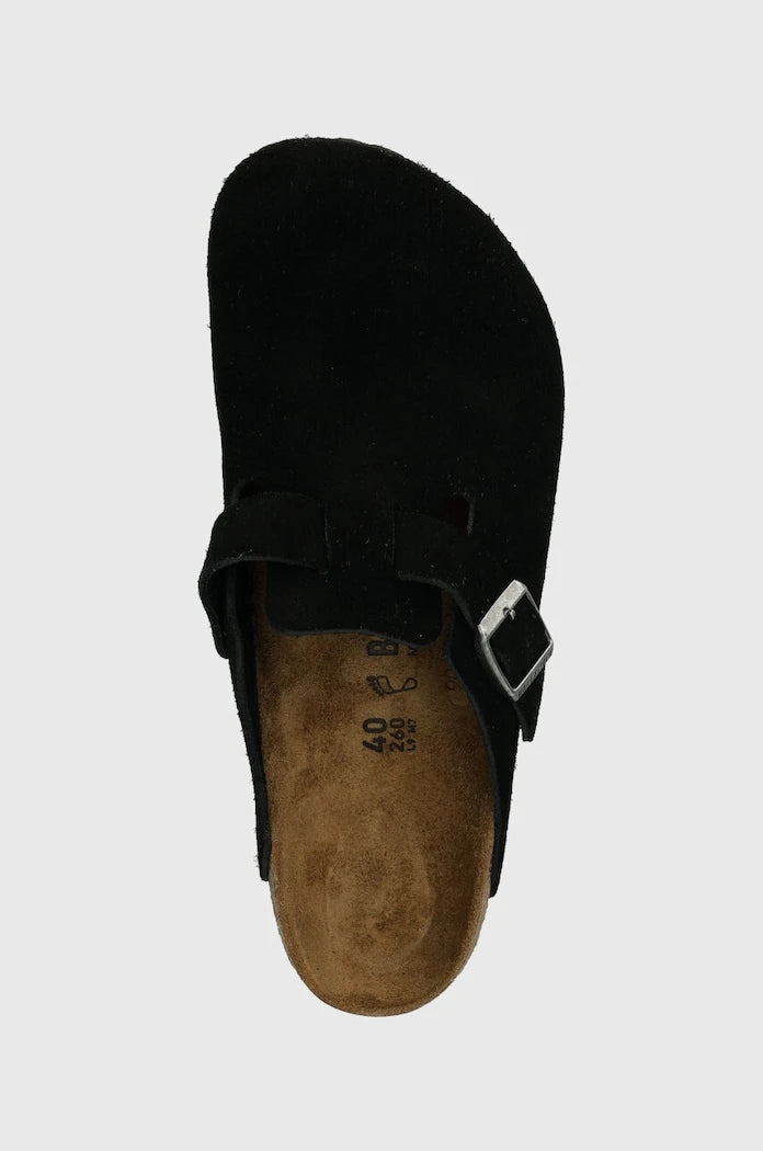 Велурени чехли Birkenstock Boston