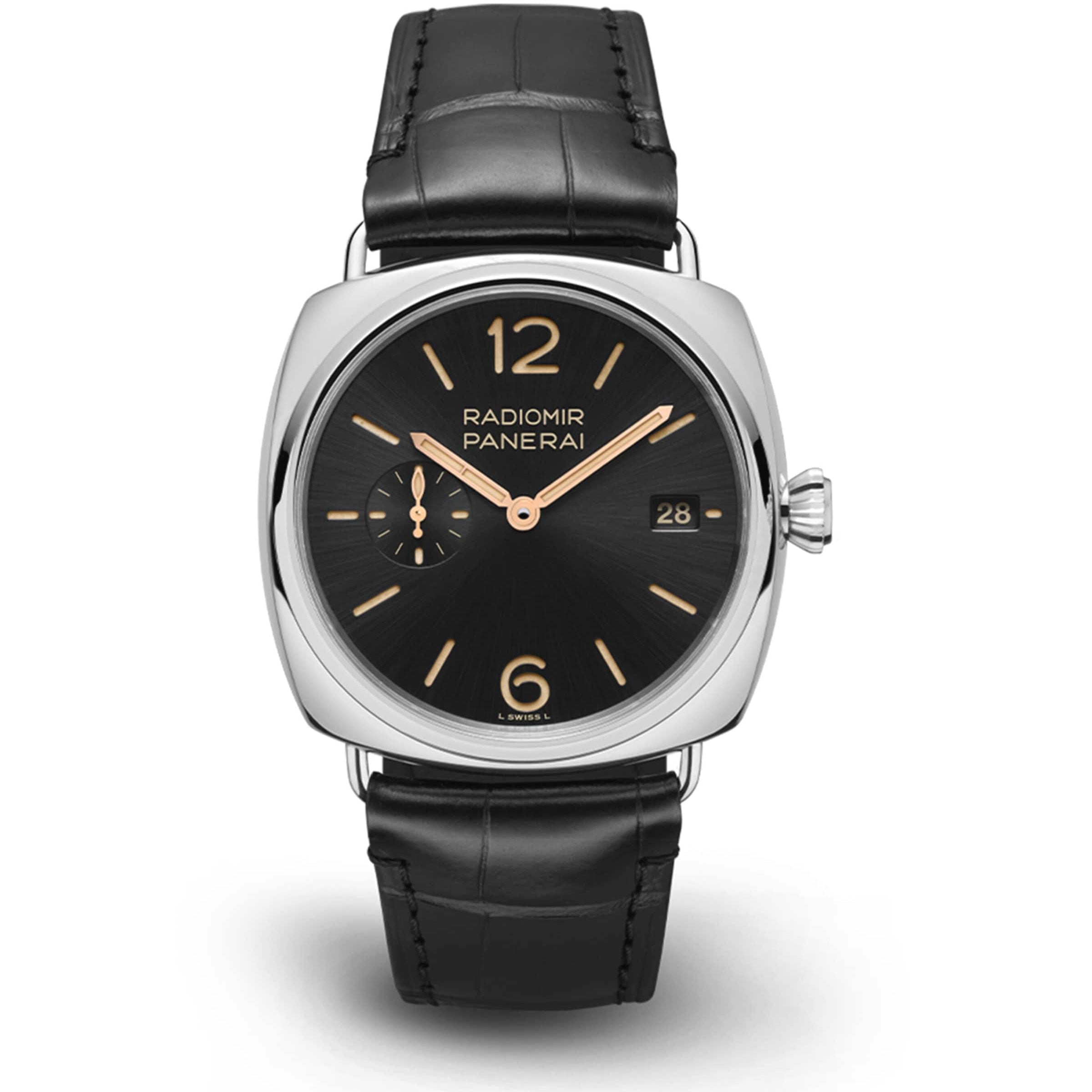 Stainless Steel Radiomir Quaranta Watch 40mm