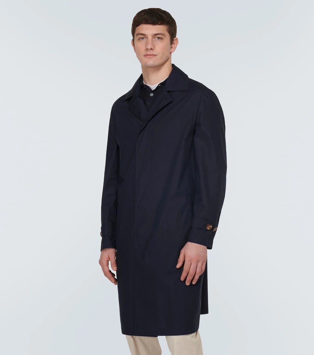 Brunello Cucinelli - Single-breasted car coat