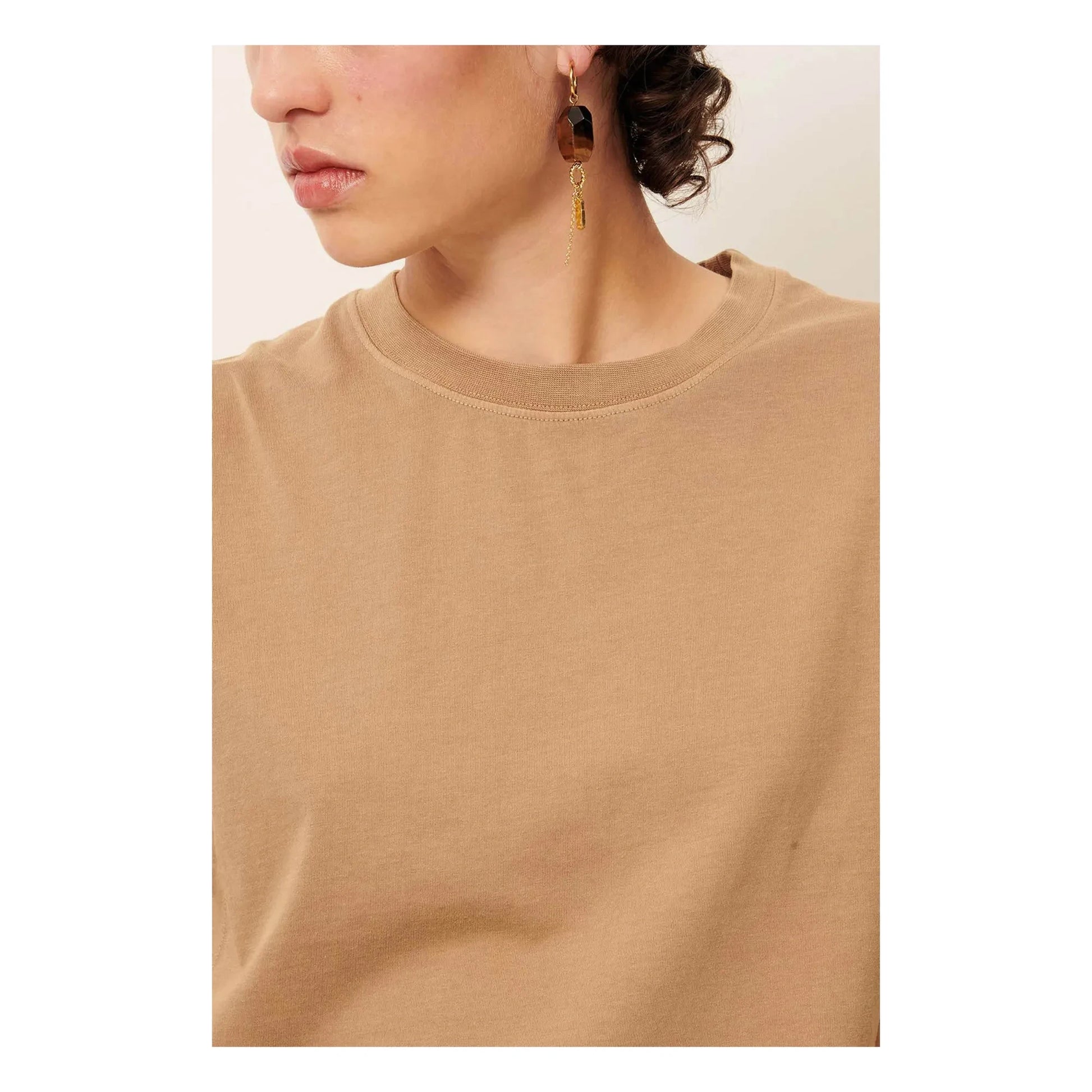 Sessùn - Orlando T-shirt | Camel
