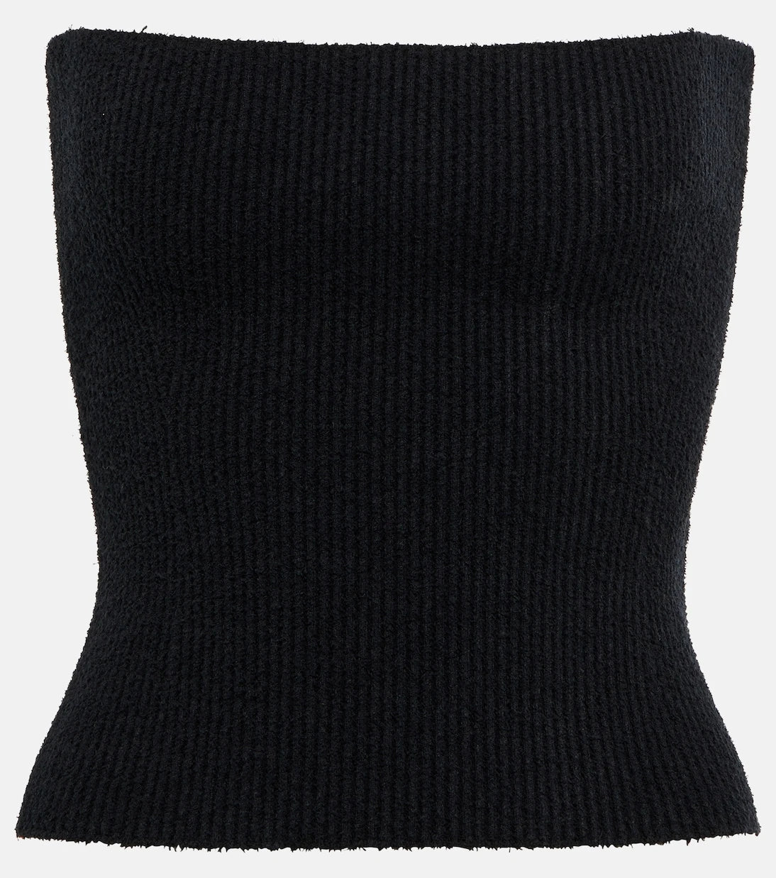 Wardrobe.NYC - Strapless ribbed cotton top