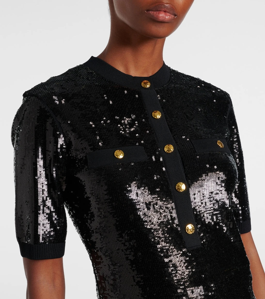 Rebecca Vallance - Devyn sequined top