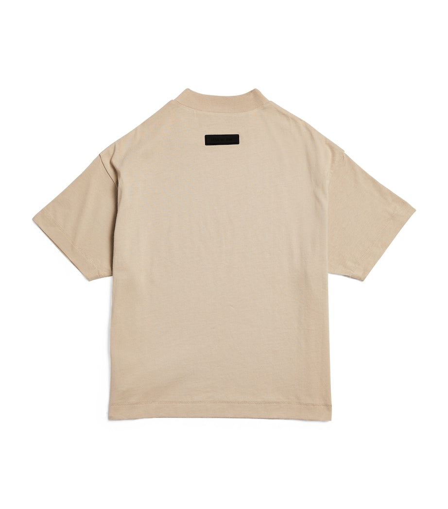 FEAR OF GOD ESSENTIALS KIDS Cotton Logo T-Shirt (2-16 Years)