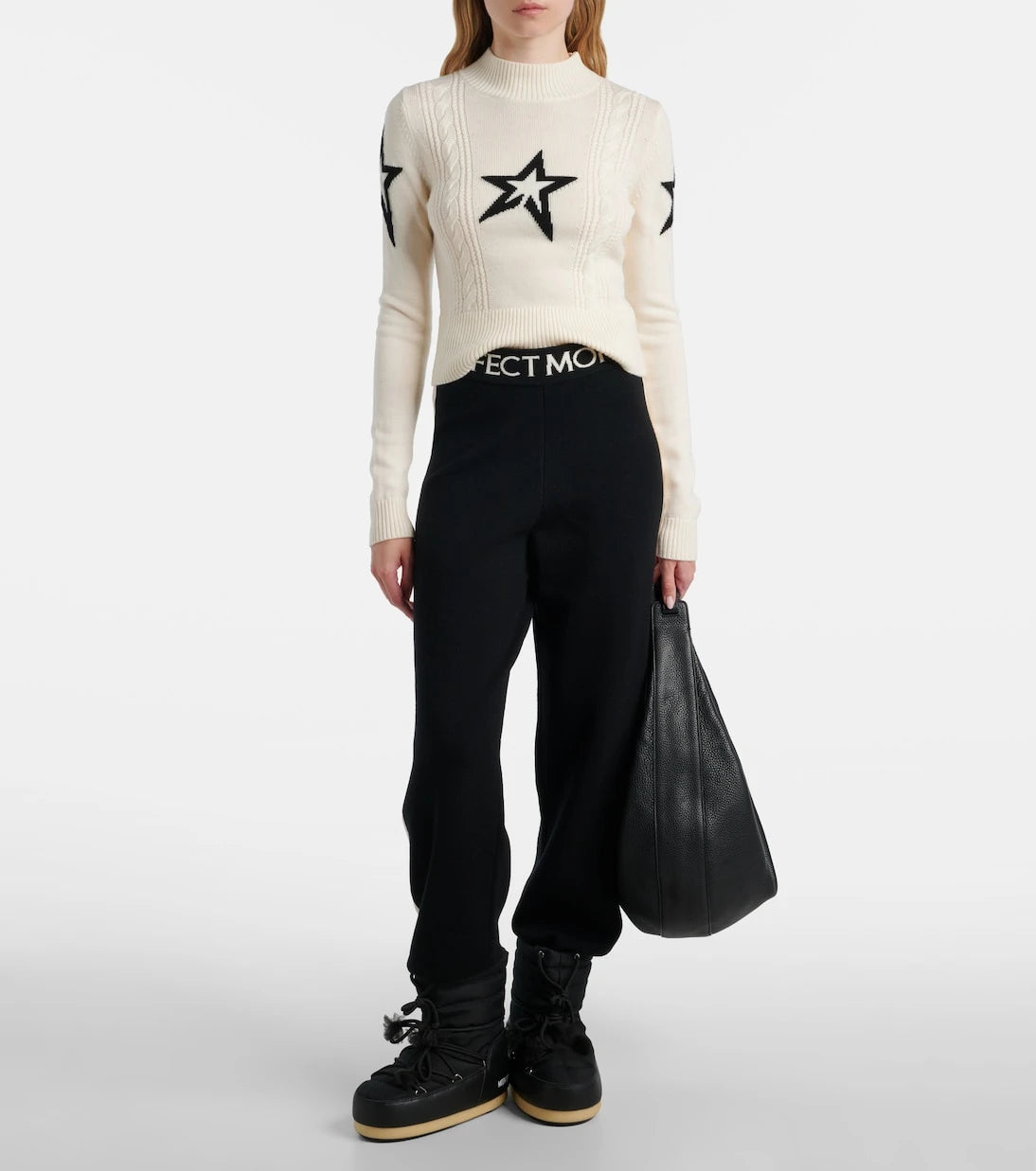 Perfect Moment - Intarsia wool sweater
