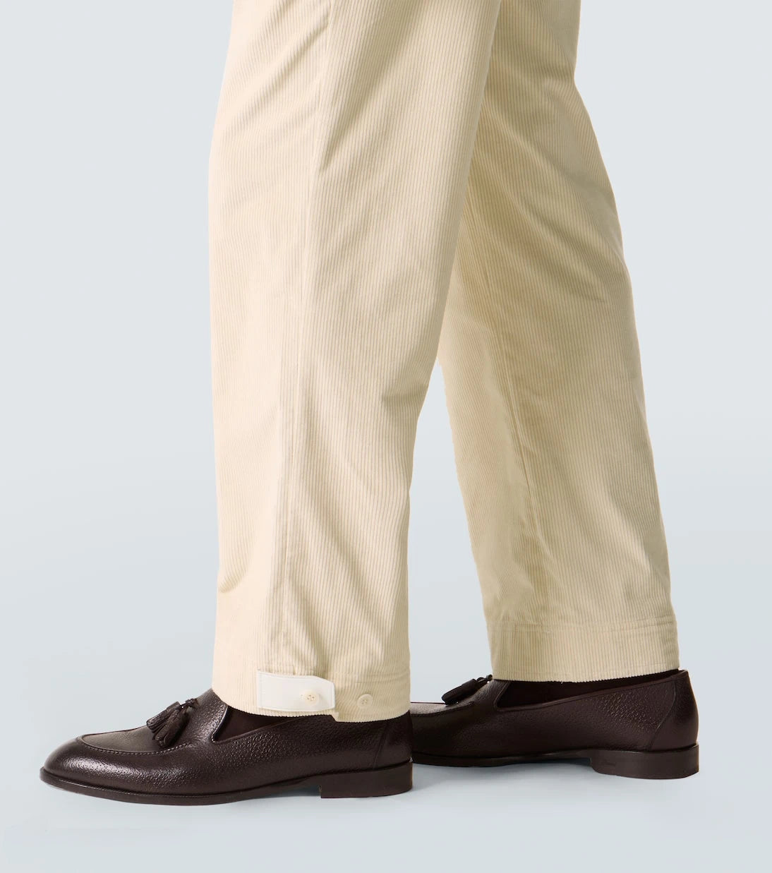 Brioni - Cotton and wool corduroy straight pants