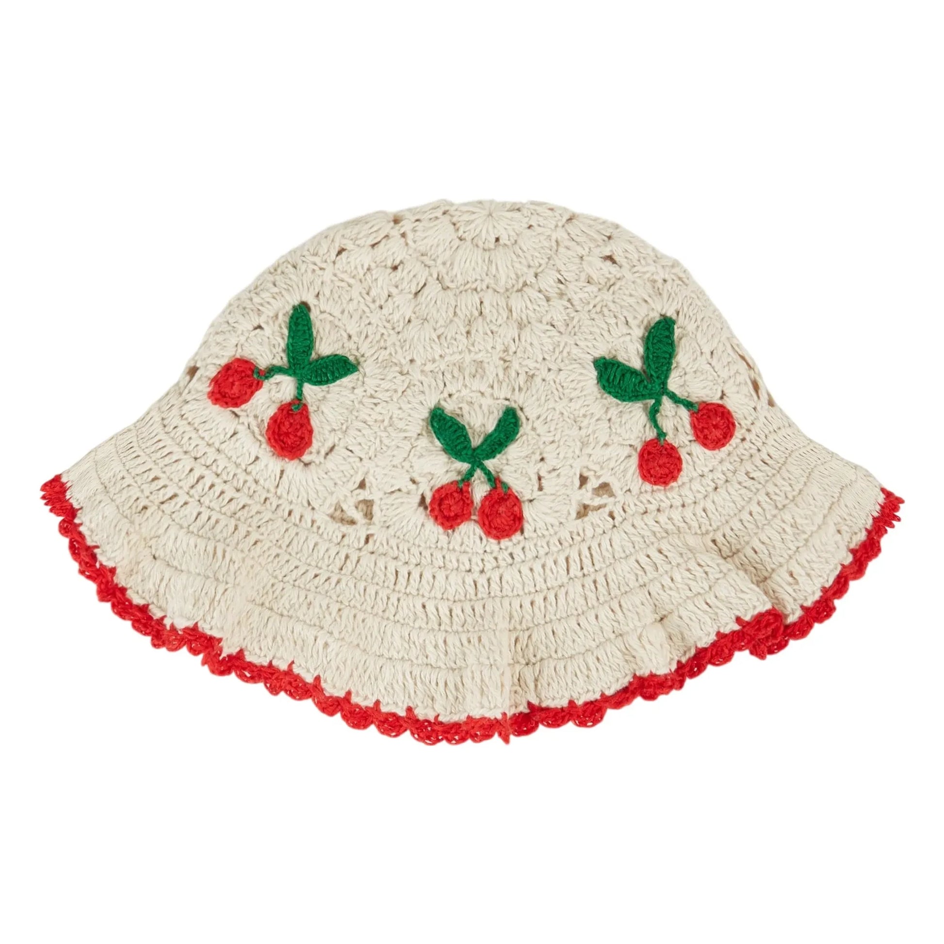 Emile et Ida - Bob Crochet Cherries | Cream