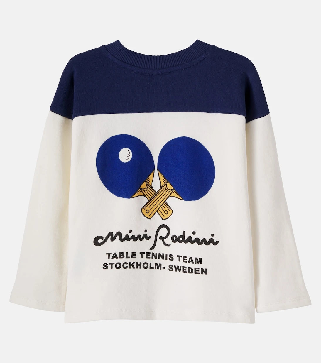 Mini Rodini - سويت شيرت من القطن بطبعة