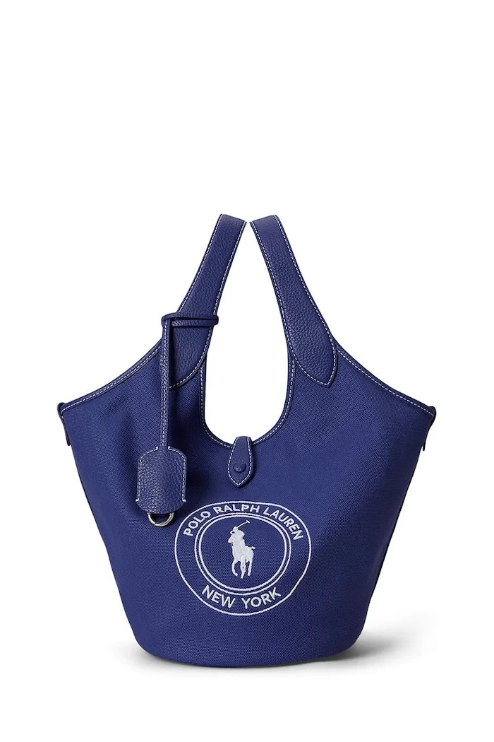 Polo Ralph Lauren pamuklu kadın tote çanta