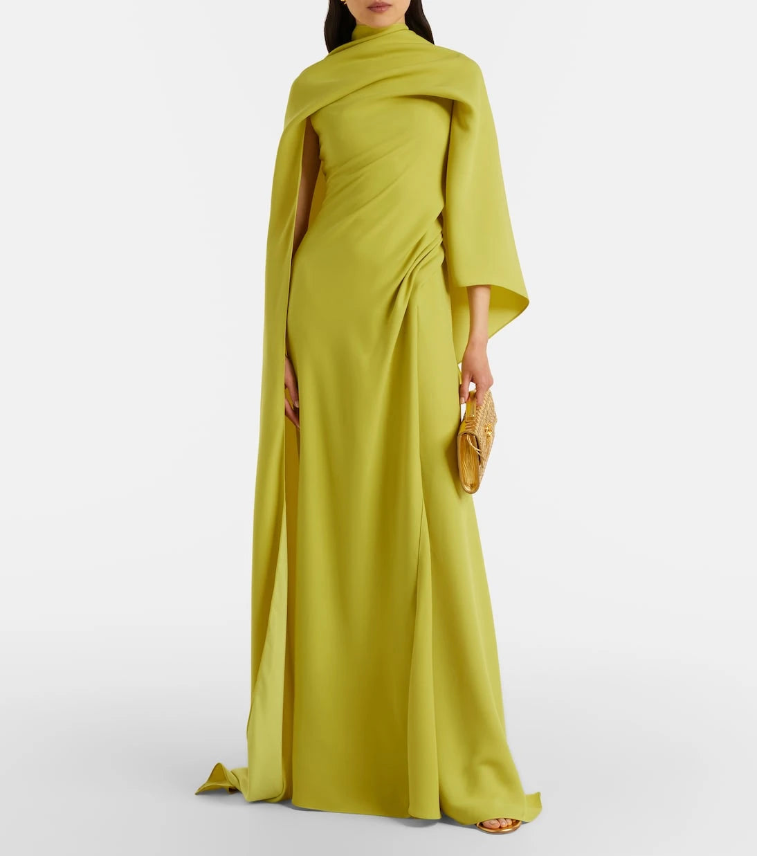Marmar Halim - Caped draped gown