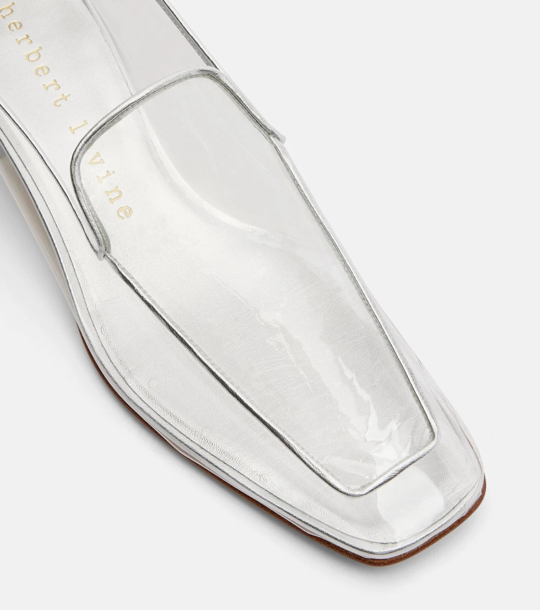 Herbert Levine - Clear The Air 30 PVC loafer pumps