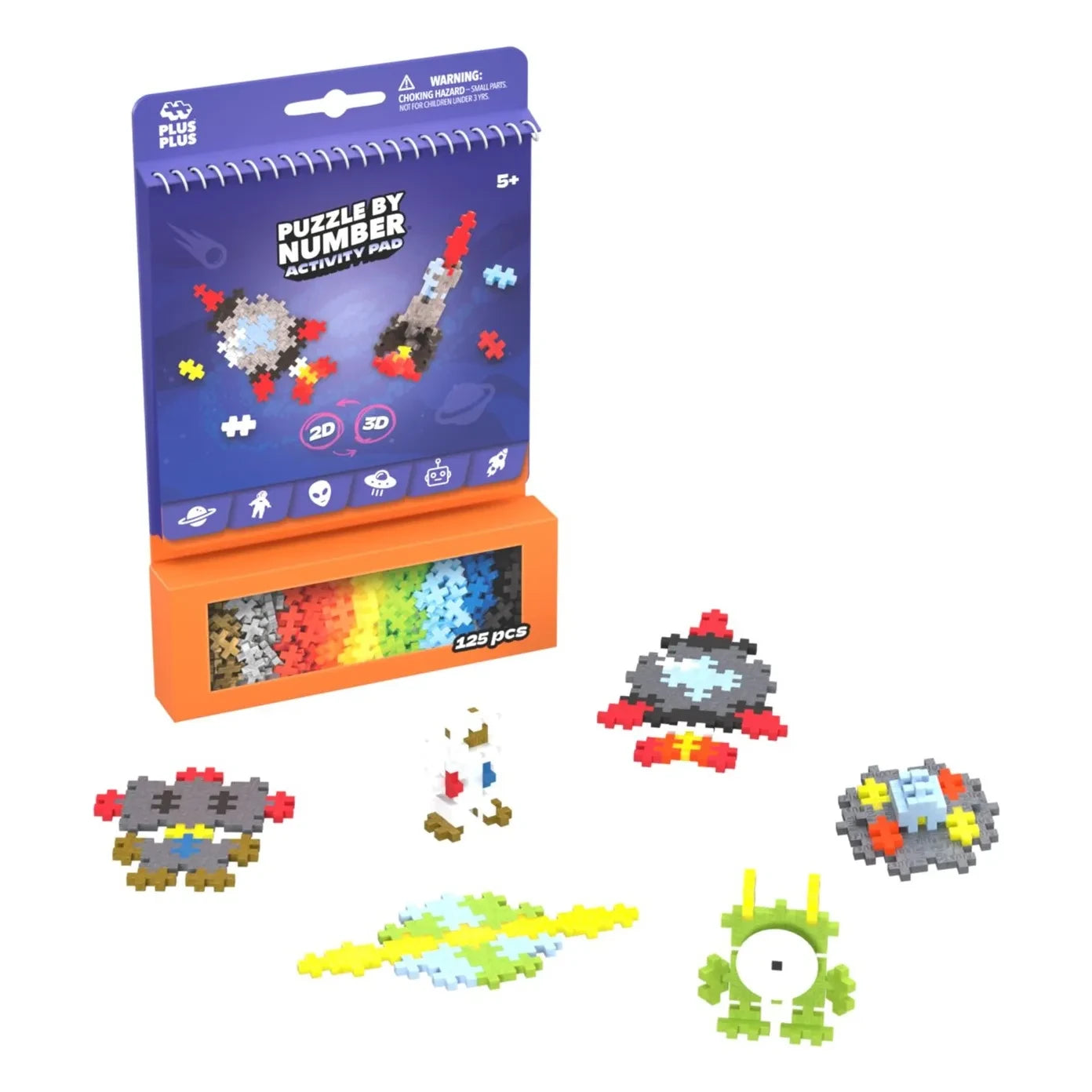 Plus-Plus - Espace creative set - 125 pieces